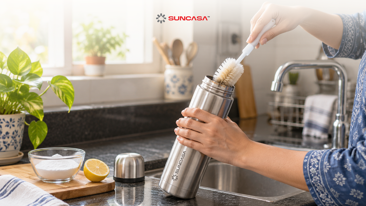 How to Remove Stubborn Tea & Coffee Stains from Vacuum Flasks