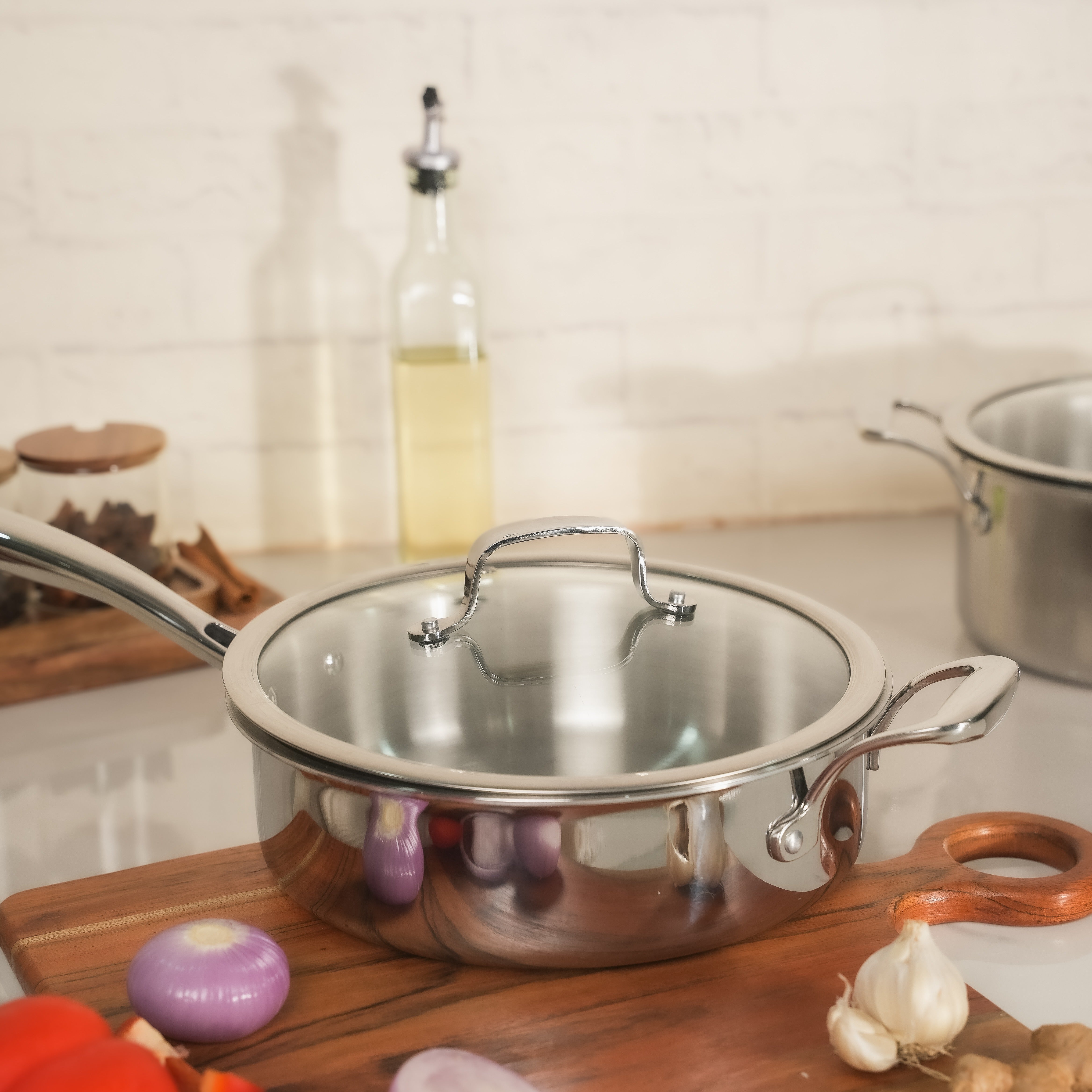How to Keep Food from Sticking to a Stainless Steel Pan | SUNCASA Cookware Tips