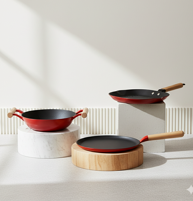 How to Turn Cast Iron Cookware into Nonstick Cookware – A Complete Guide by SUNCASA