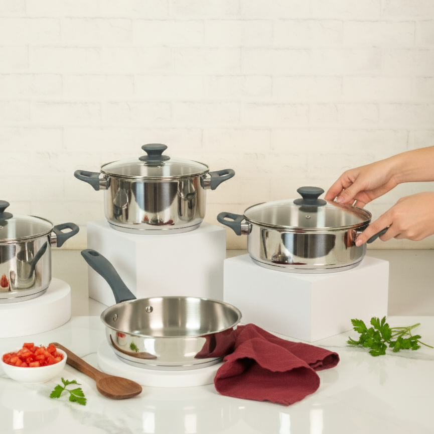 Beginner’s Guide: How to Care for Your Stainless Steel Impact Bottom Cookware | SUNCASA