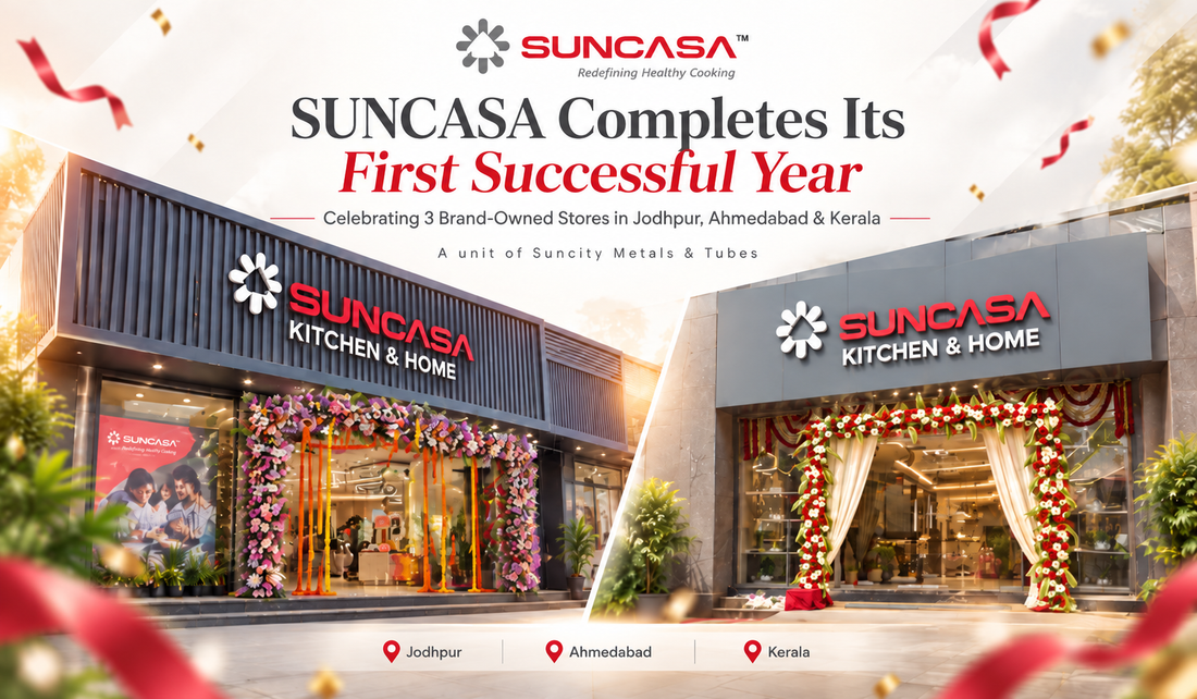 SUNCASA Completes Its First Successful Year with Three Brand-Owned Stores Across India