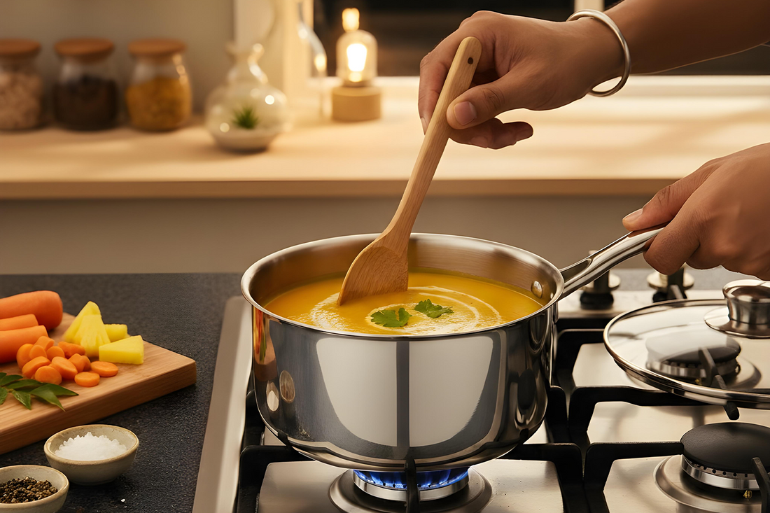 Carrot & Pineapple Soup | A Sweet-Savory Twist for Healthy Eating
