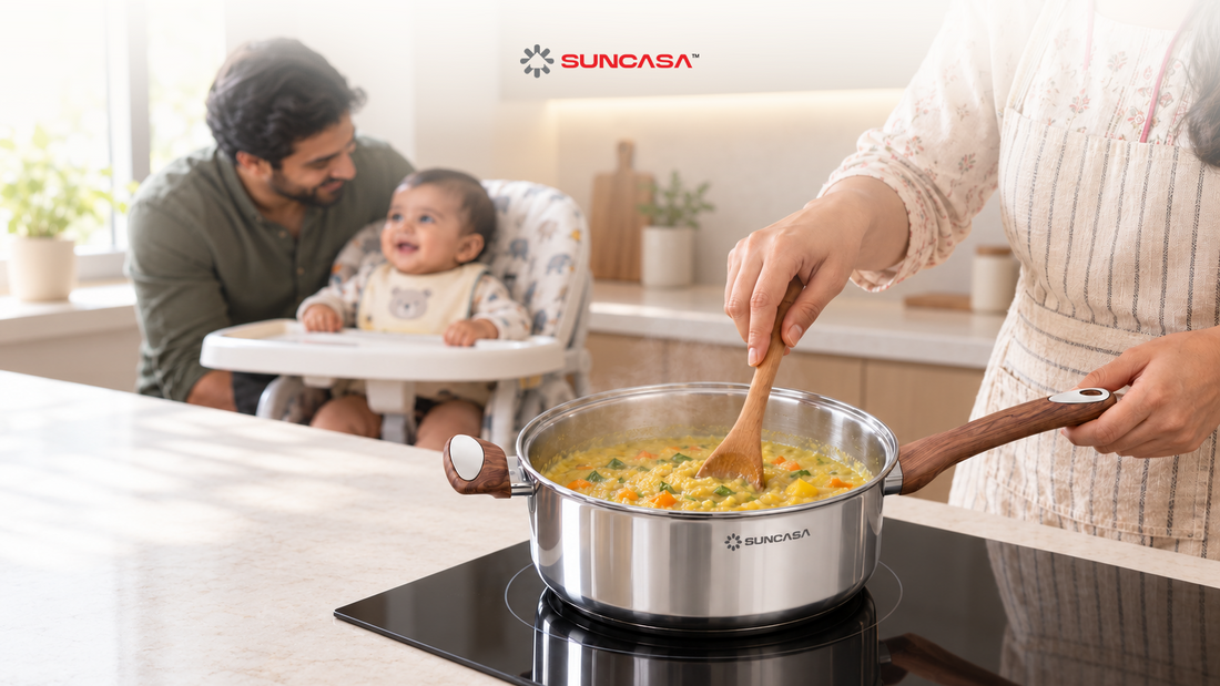 Safe Cookware For Baby Food In India: What Parents Must Know