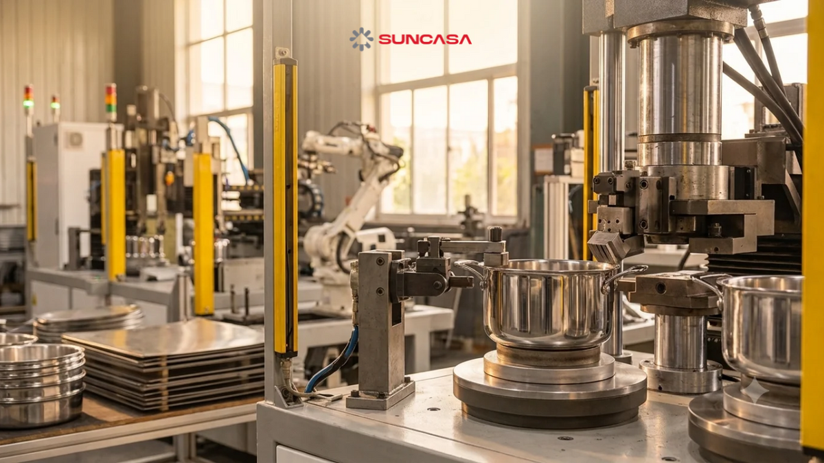 How Premium Stainless Steel Cookware Is Crafted