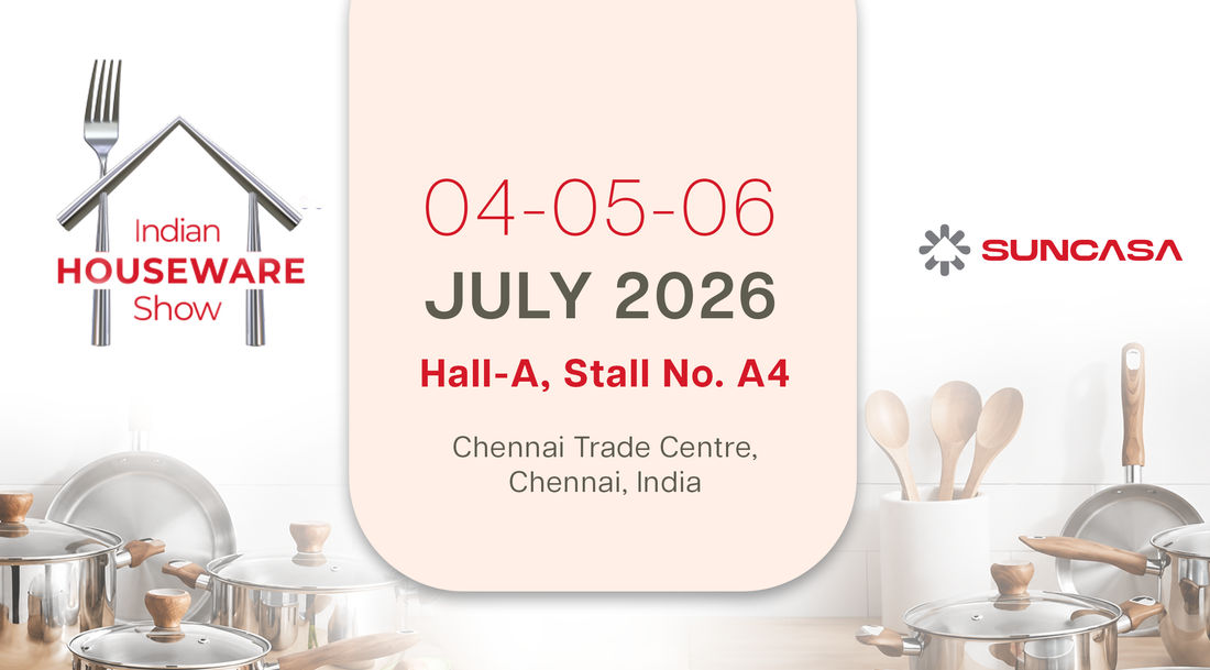 Suncasa Home Brings Innovative Housewares to IHS 2026 in Chennai