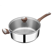 SUNCASA Impact Pro Luxe SautePan with Glass Lid, 28cm
