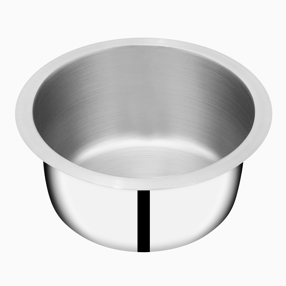 SUNCASA Impact Pro Stainless Steel Tope with Steel Lid, 22cm