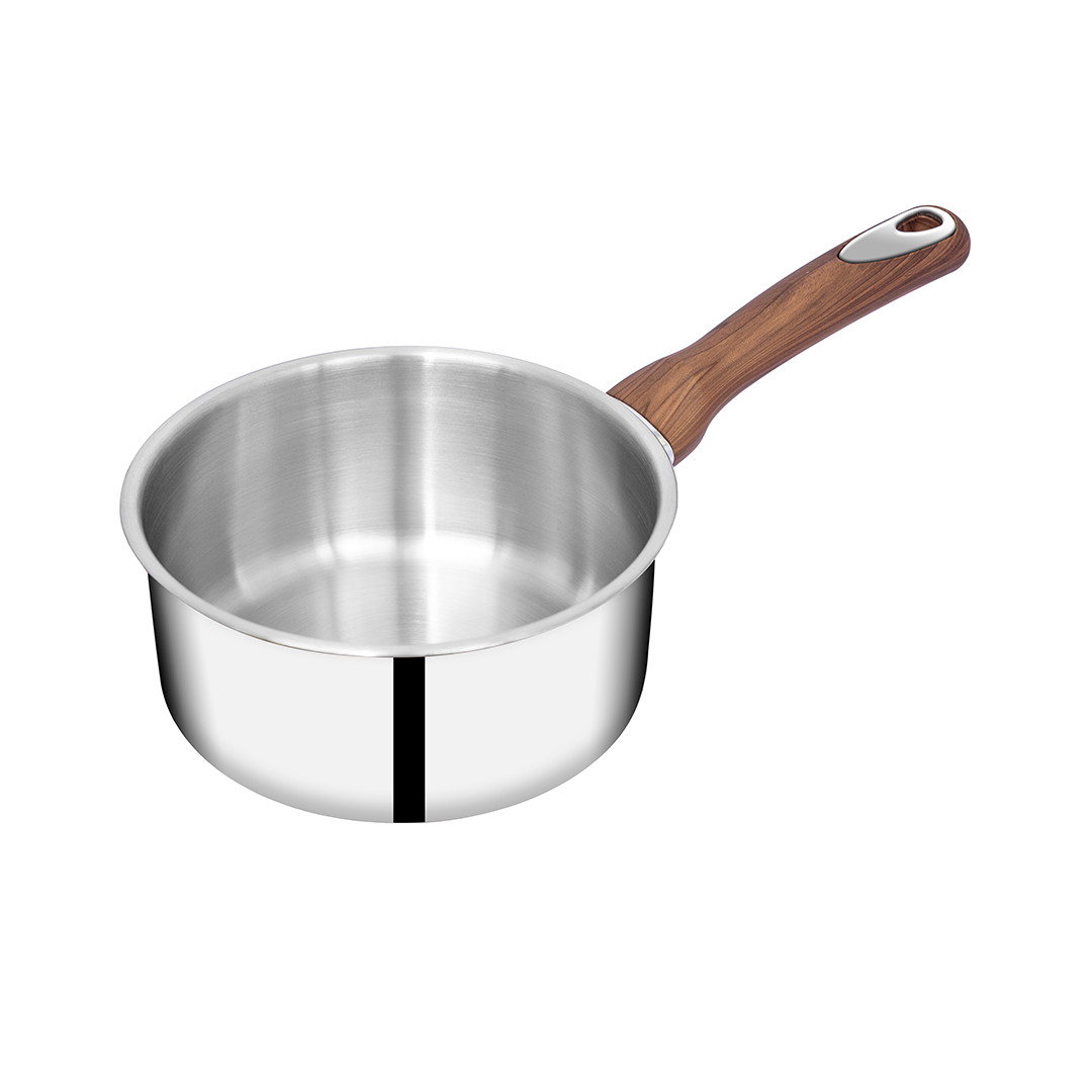 SUNCASA Impact Pro Luxe Saucepan with Glass Lid, 14cm
