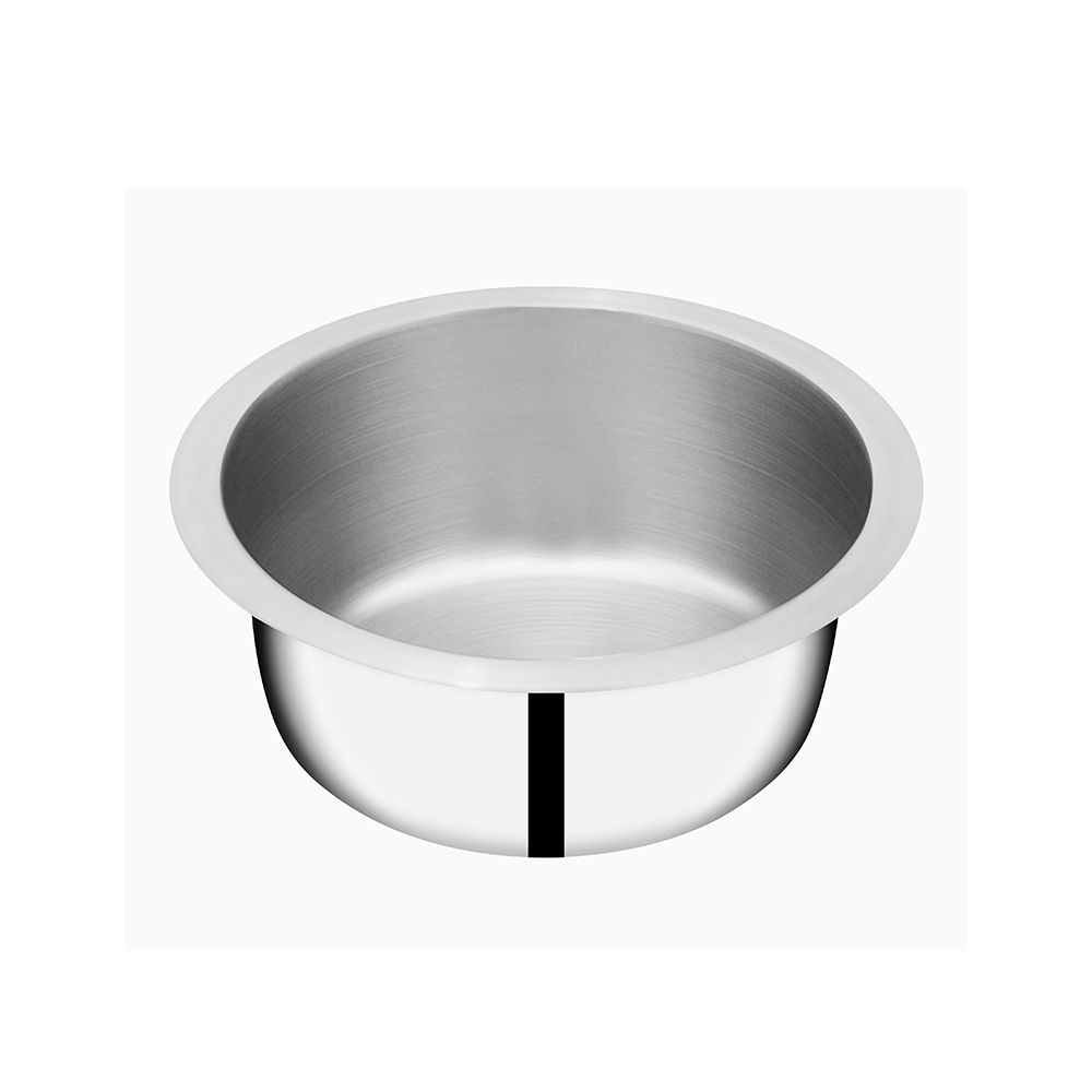 SUNCASA Impact Pro Stainless Steel Tope with Steel Lid, 16cm