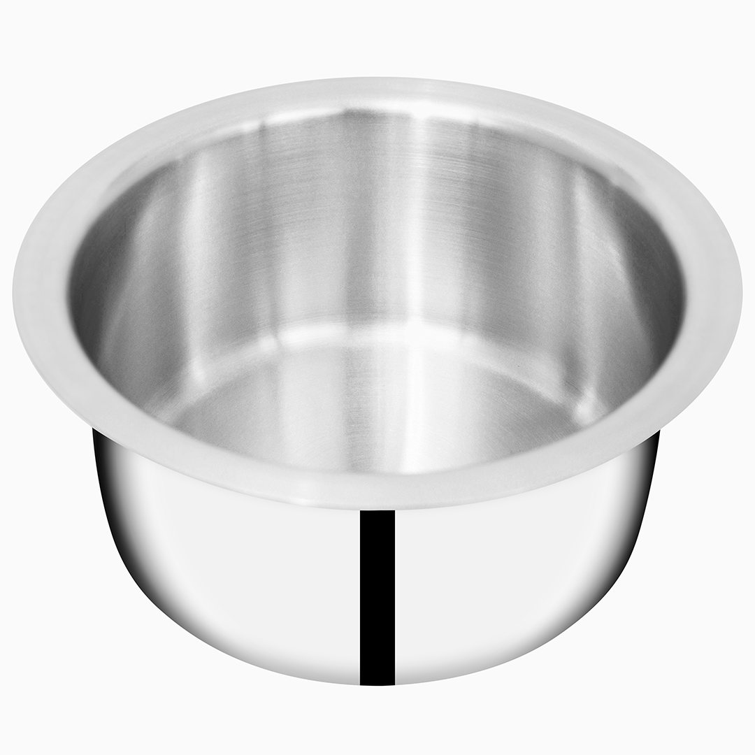 SUNCASA Impact Pro Stainless Steel Tope with Steel Lid, 28cm