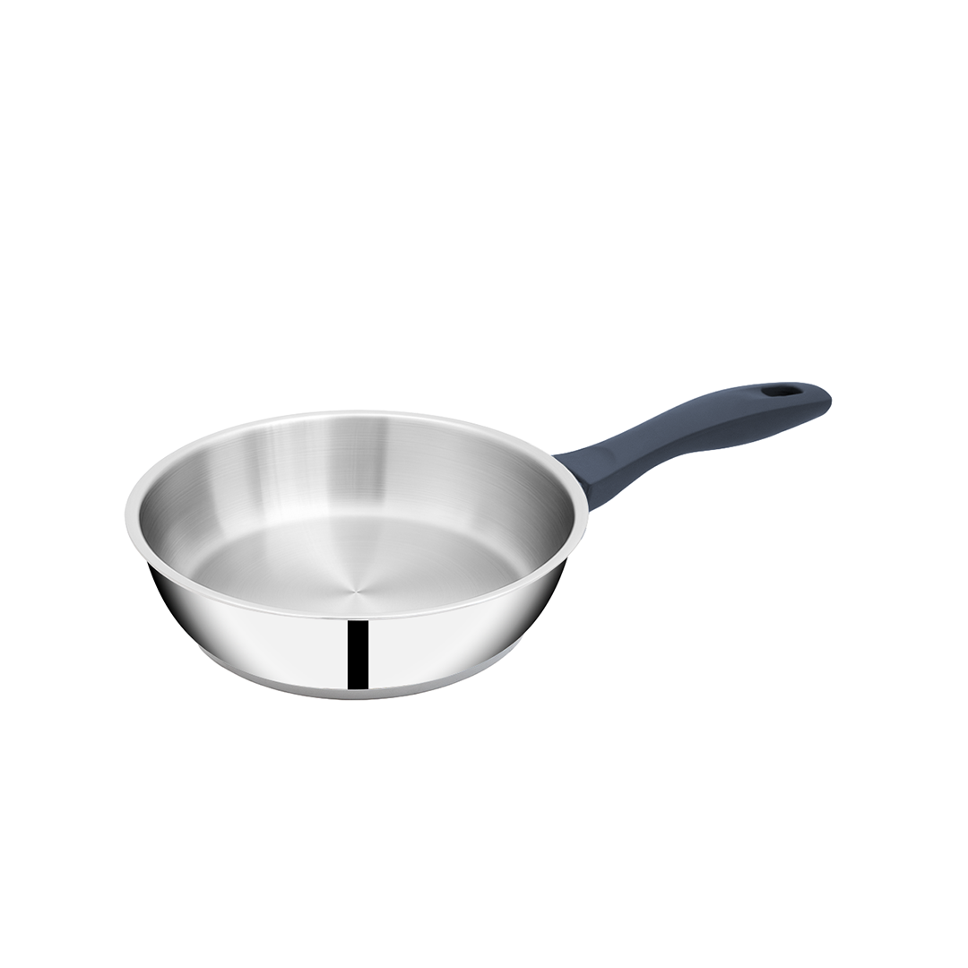 SUNCASA Impact Pro Stainless Steel Frypan, 20cm/ 1.95L