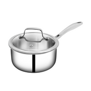 SUNCASA Tri Smart Triply Sauce pan with lid, 16 cm