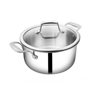 SUNCASA Trismart Triply Casserole with lid,18 cm