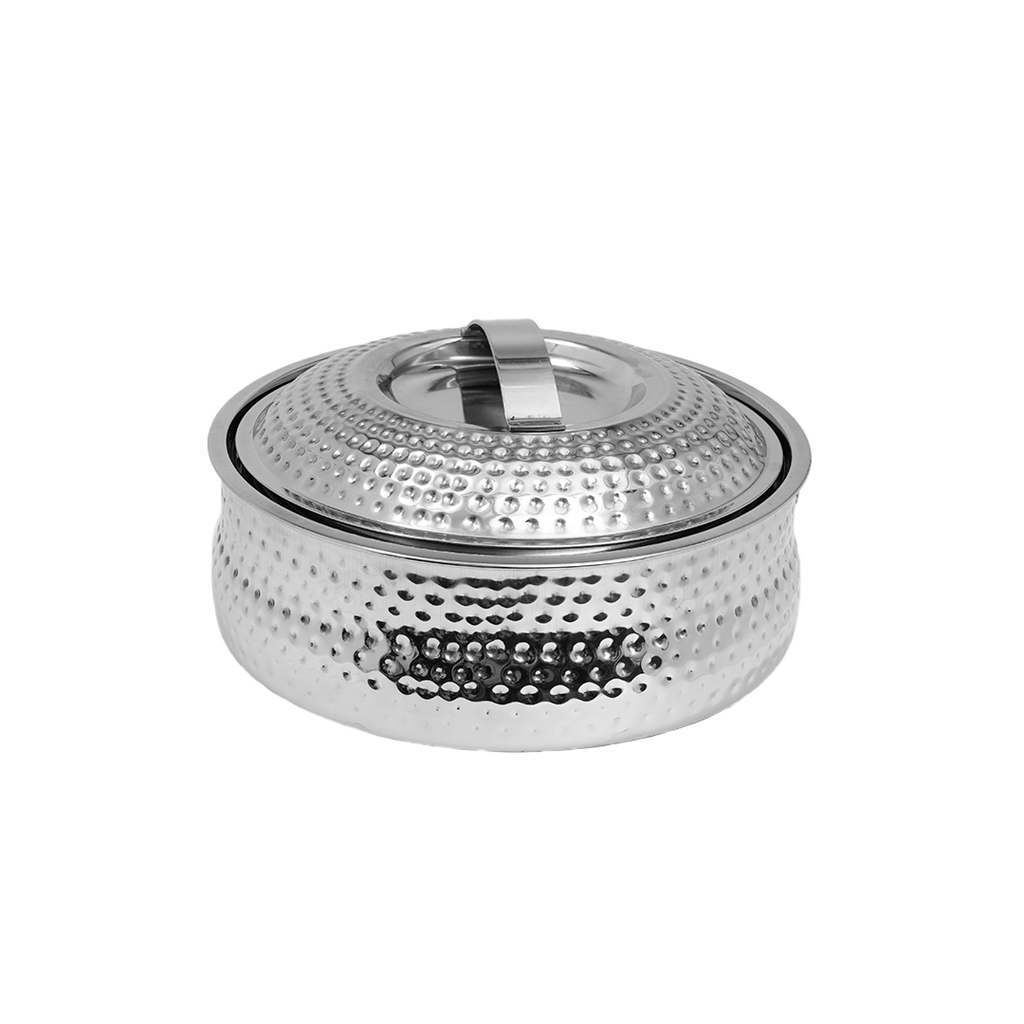 SUNCASA Festa Vacuum PUF Insulated Hot Hammered Casserole, 1.5 L
