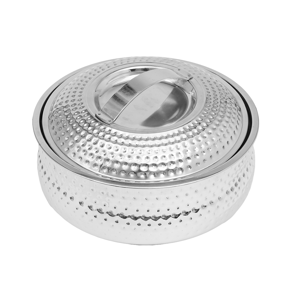 SUNCASA Festa Vacuum PUF Insulated Hot Hammered Casserole, 2 L