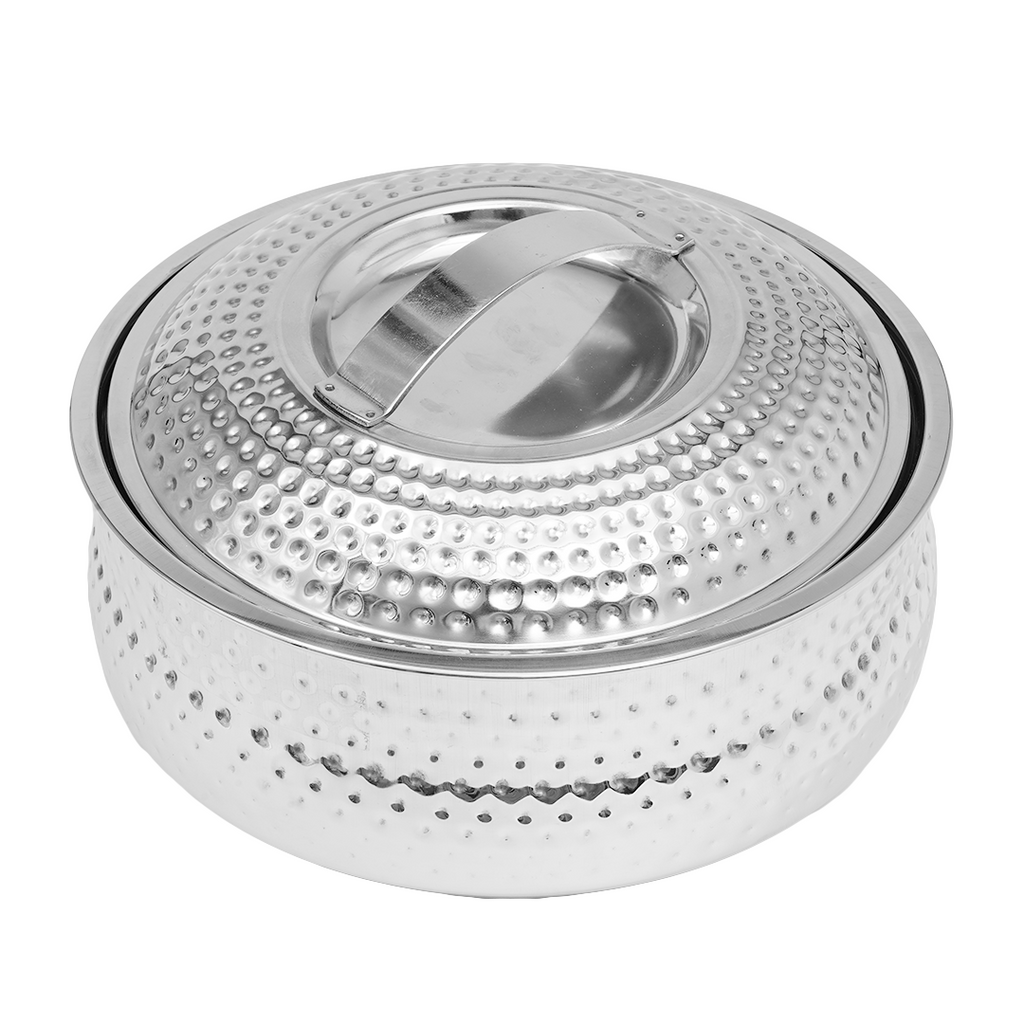 SUNCASA Festa Vacuum PUF Insulated Hot Hammered Casserole, 2.5 L