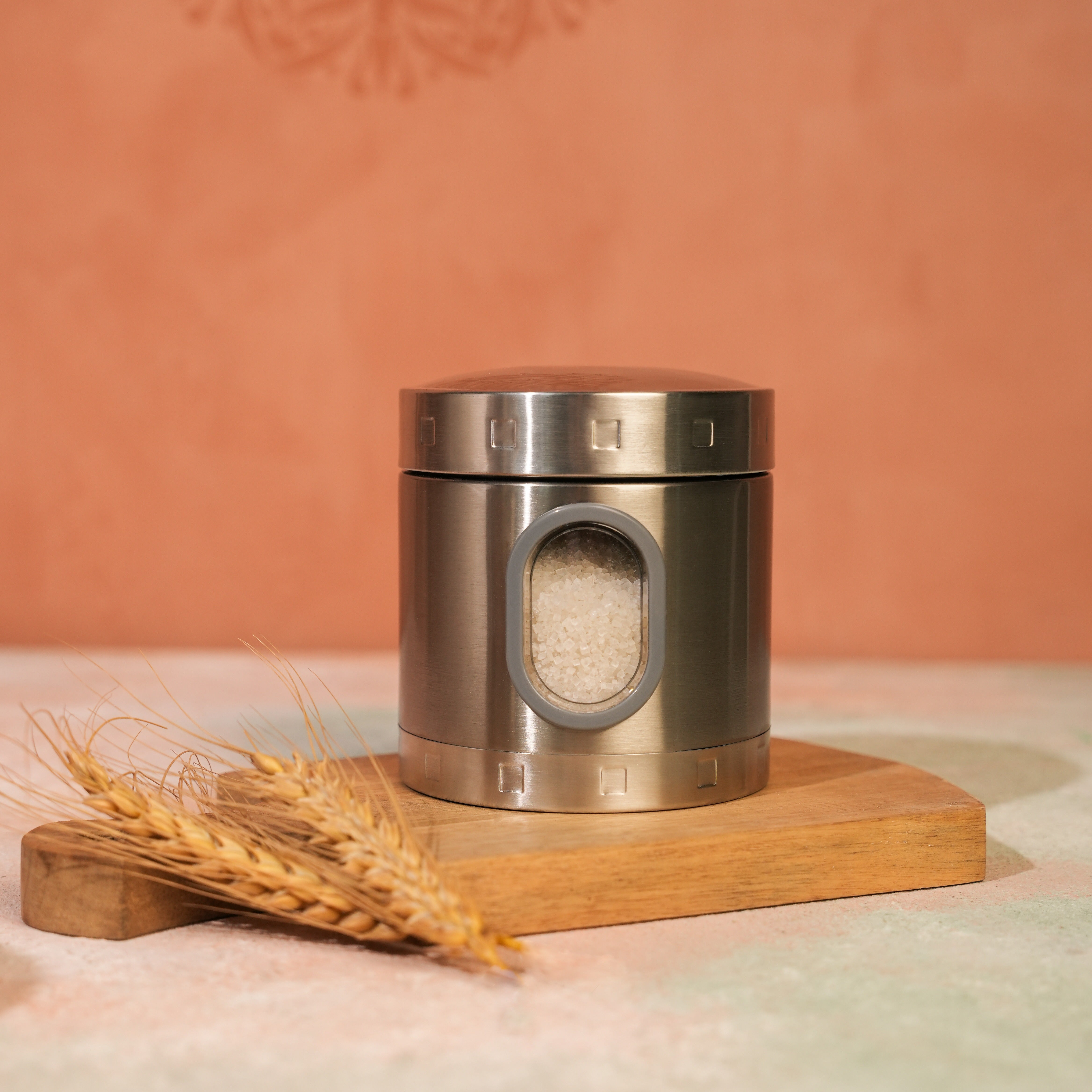 SUNCASA Essentra S.S Screw Lid Canister, 1000 ml