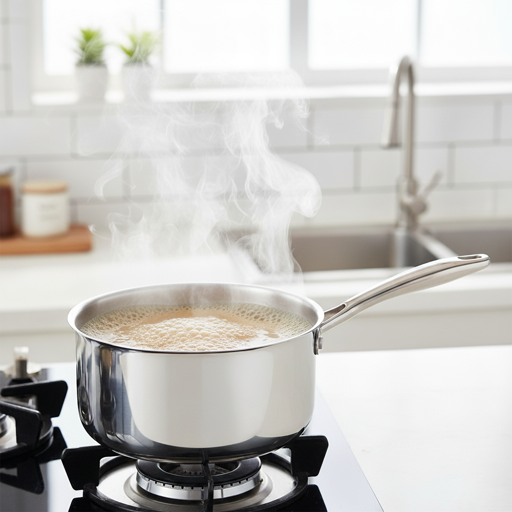 SUNCASA Tri Smart Triply Sauce pan with lid, 14 cm