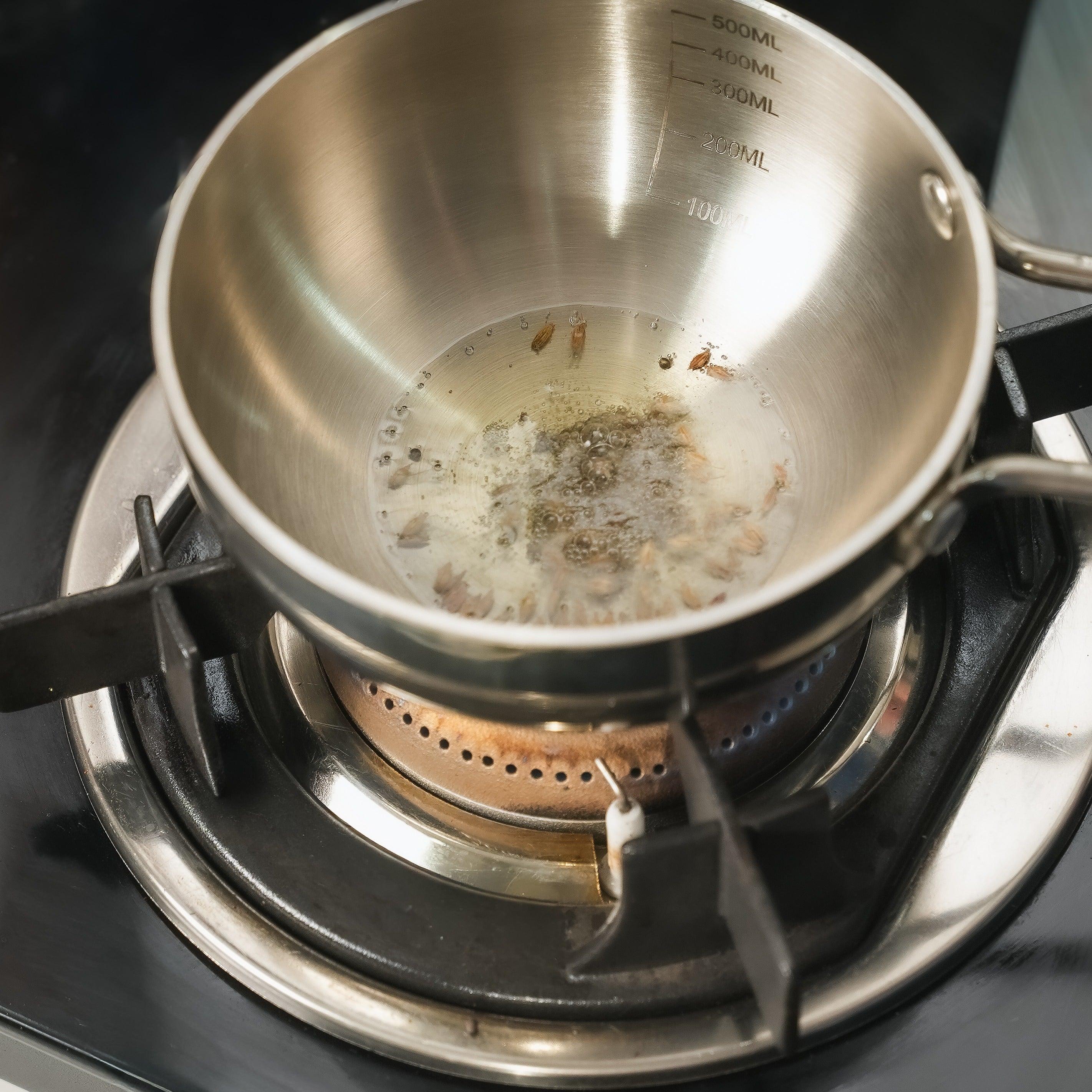 SUNCASA Trismart Triply Tadka pan, 10 cm