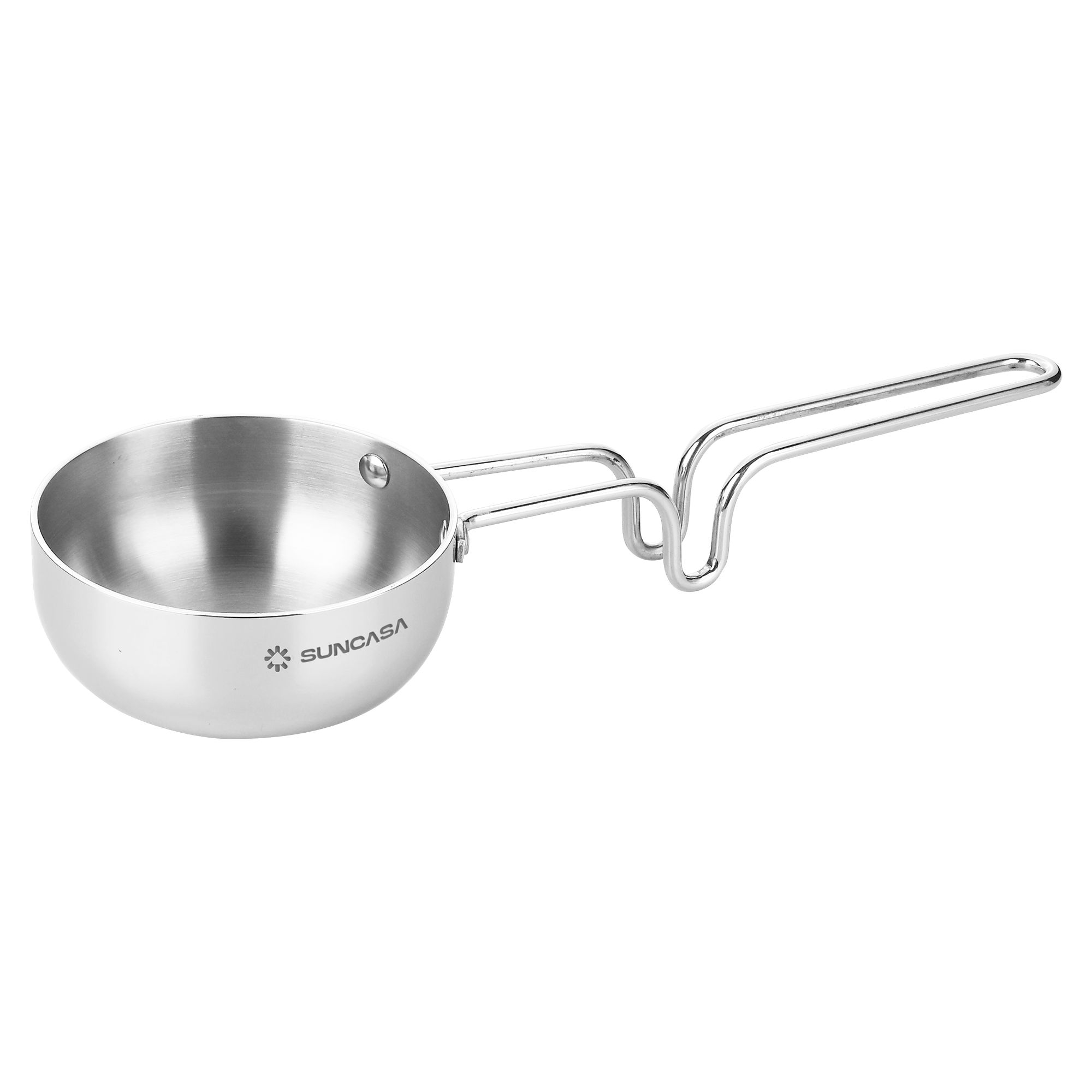 SUNCASA Trismart Triply Tadka pan, 12 cm
