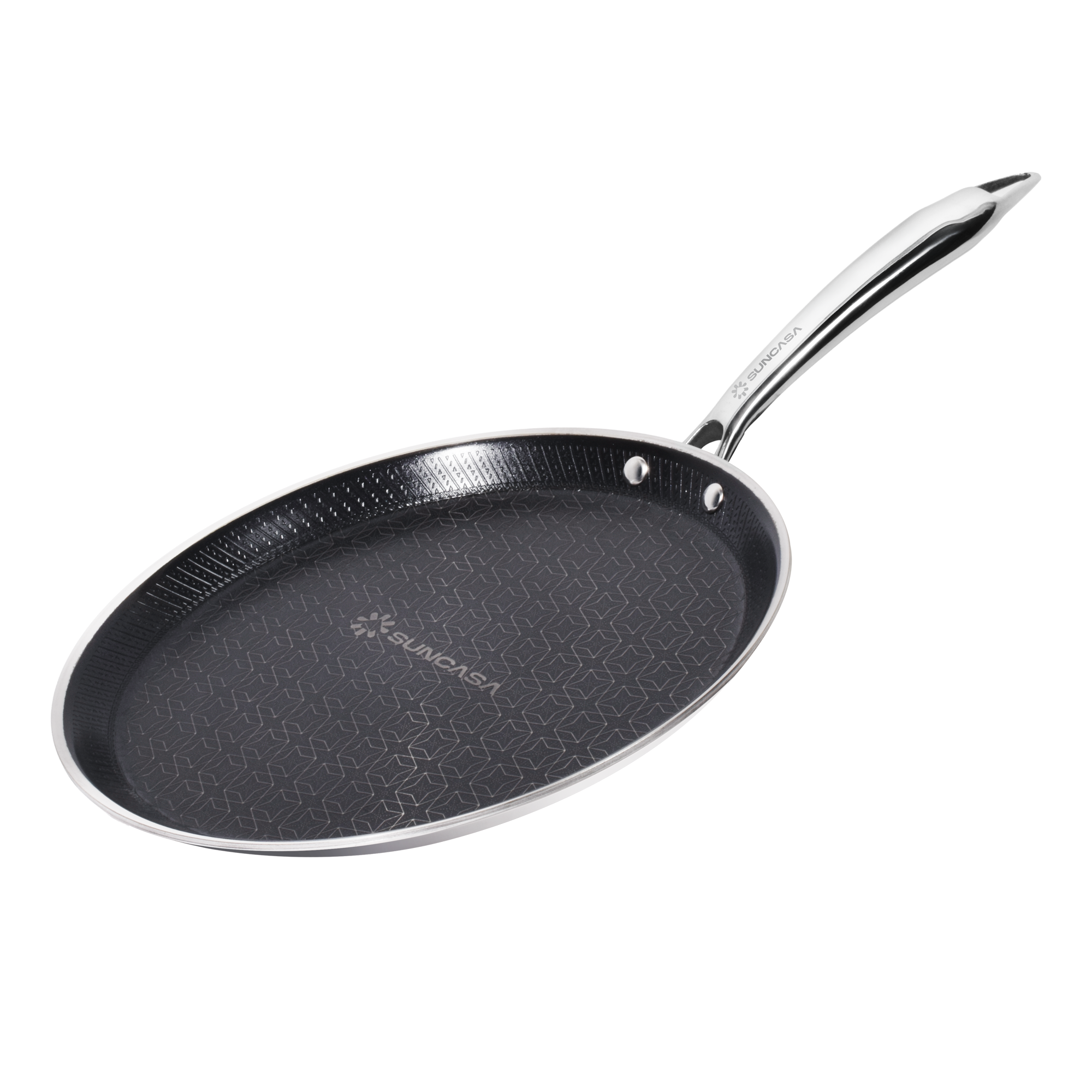 Mitrix Plus Triply with Ceramic Coating Dosa Tawa, 25cm