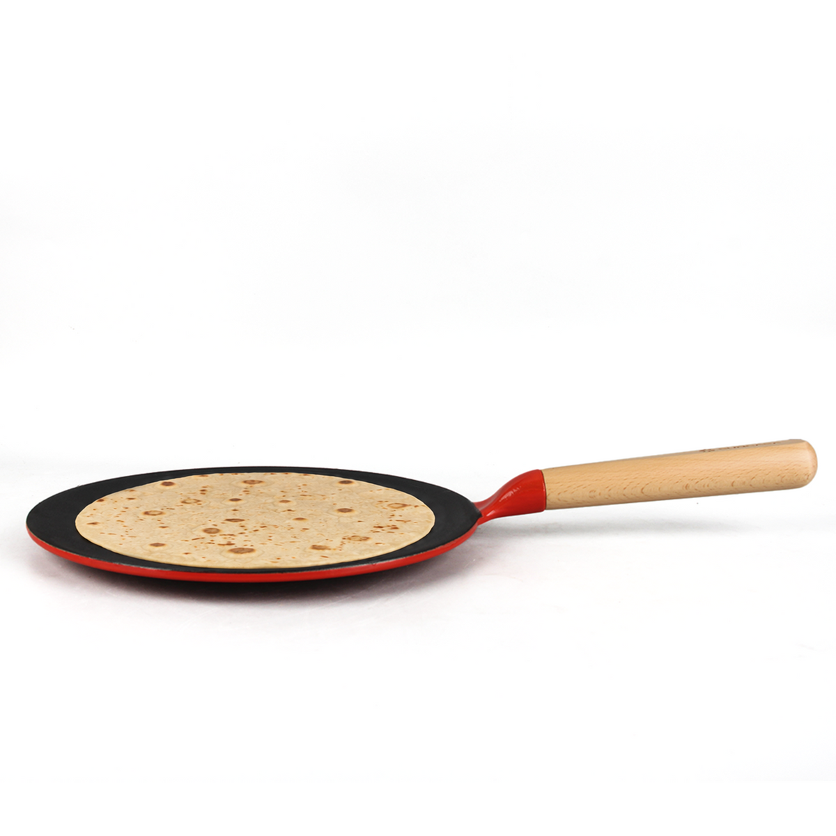 Castella Pre Seasoned Cast Iron Roti Tawa, 26cm