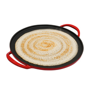 Castella Pre Seasoned Cast Iron Dosa Tawa, 30cm