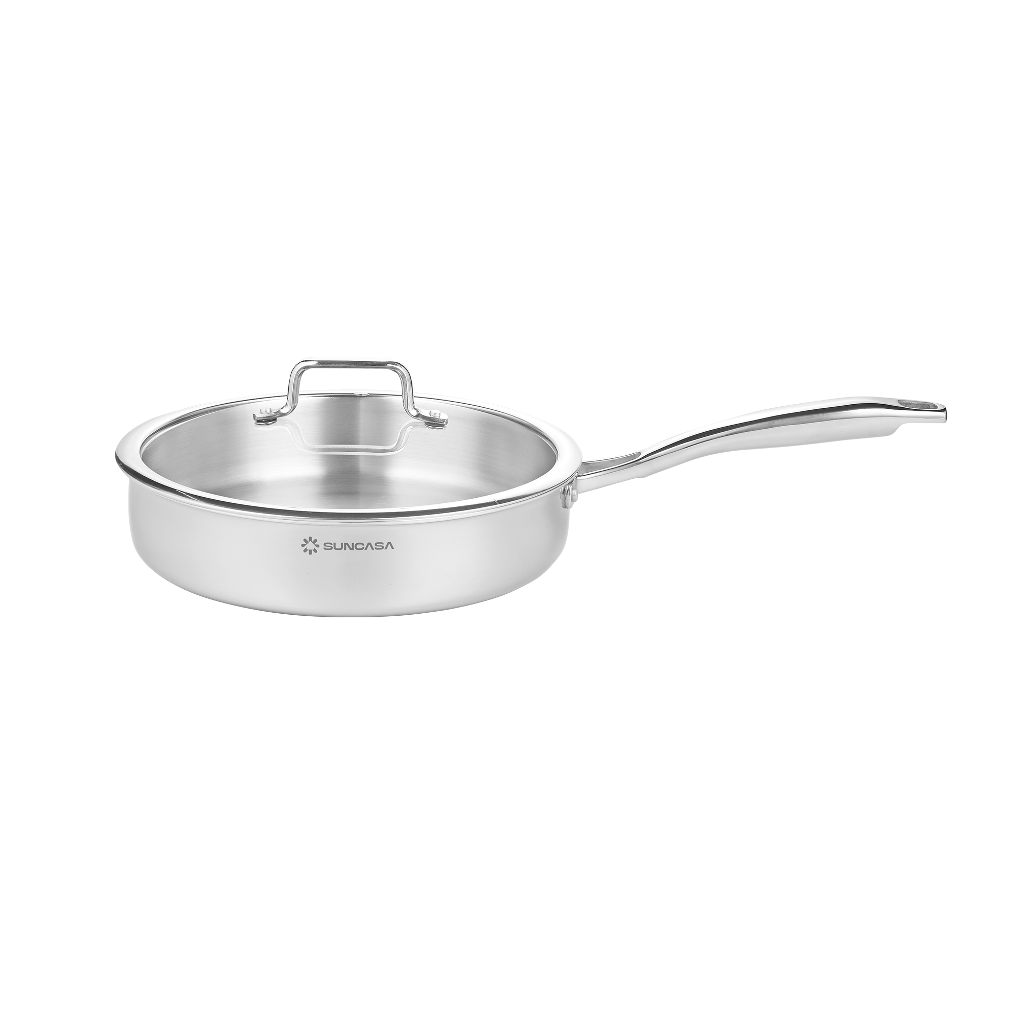 Trismart Triply Sautepan with lid,  28cm