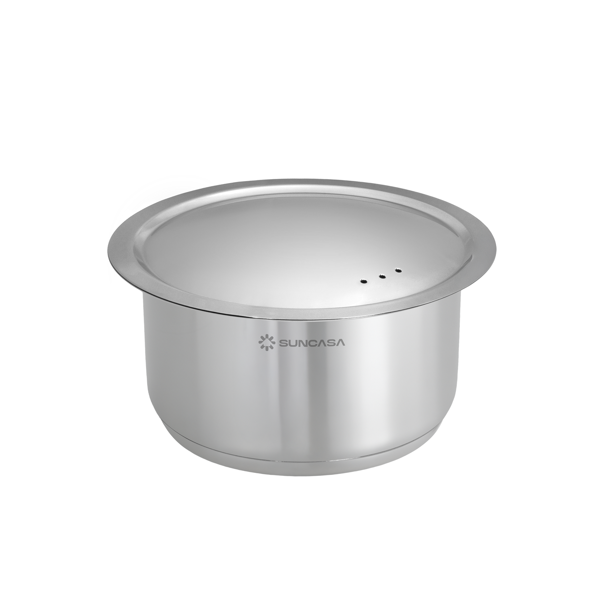 Impact Pro Stainless Steel Tope with Steel Lid, 18cm/ 2.5L