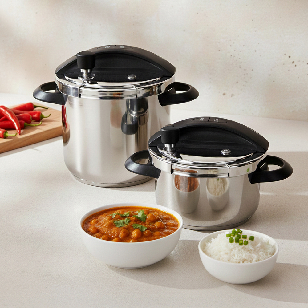 SUNCASA Impact Pro Click On Pressure Cooker 3L