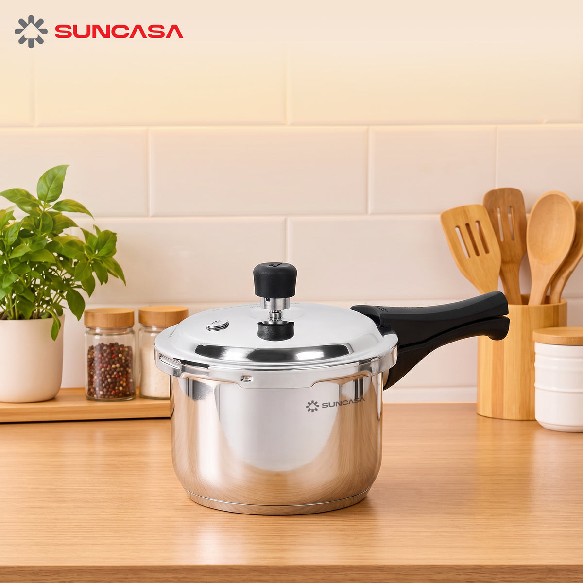 Impact Pro Stainless Steel Outer Lid Cooker, 2L (Grade 304)