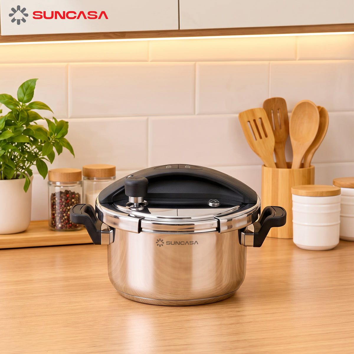 Impact Pro Click On Pressure Cooker, 3L (Grade 304)