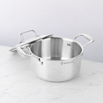 SUNCASA Trismart Triply Casserole with lid,24 cm