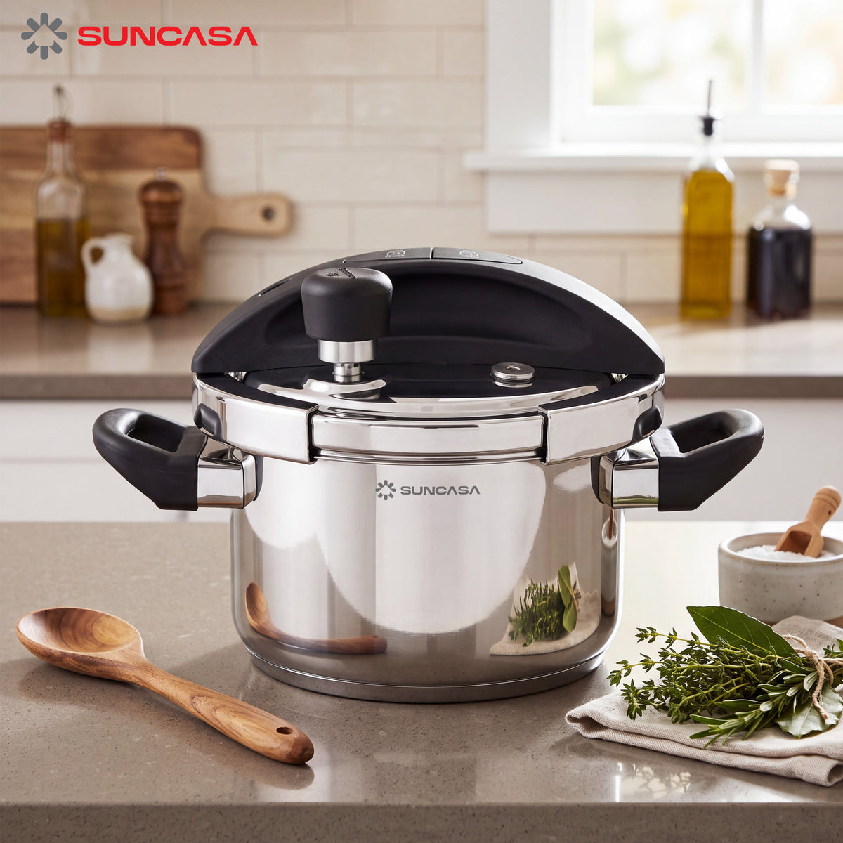 Impact Pro Click On Pressure Cooker, 2L (Grade 304)