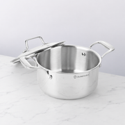 SUNCASA Trismart Triply Casserole with lid,28 cm