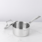 SUNCASA Trismart Triply Sauce pan with lid, 16 cm