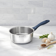 SUNCASA Impact Pro Stainless Steel Saucepan, 18cm