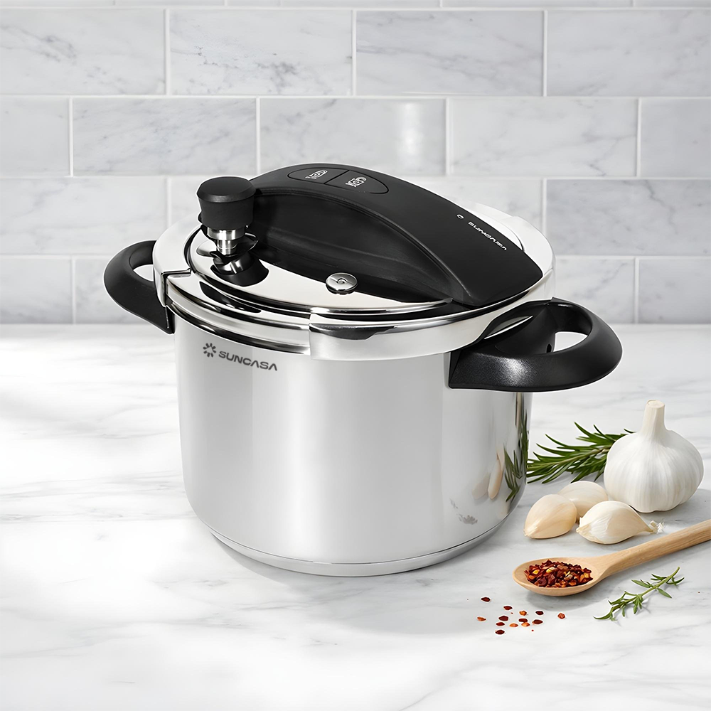 SUNCASA Impact Pro Click On Pressure Cooker 5L
